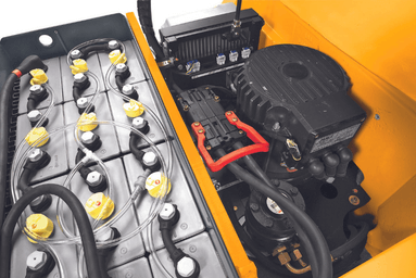 Electric forklift motor